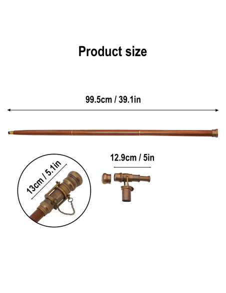 Bastone modello Steampunk con...