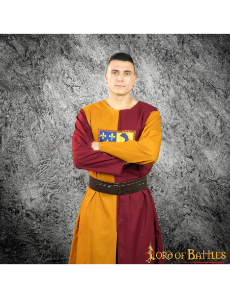 Tabardo scudo araldico medievale...