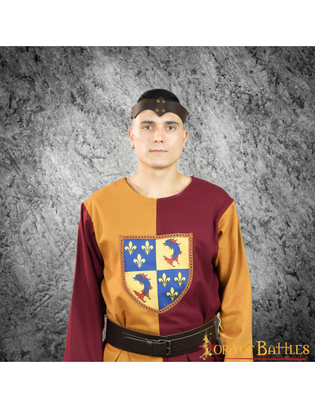 Tabardo scudo araldico medievale...