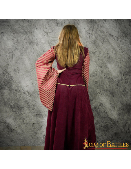 Abito lungo medievale modello Francy