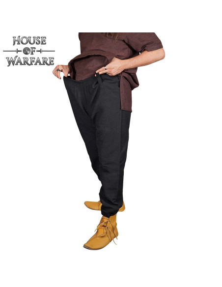 Pantaloni vichinghi Throsberg - neri