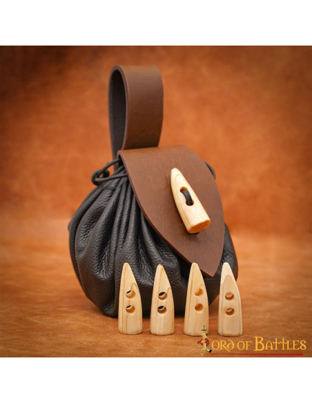 Confezione da 5 chiusure in autentico...