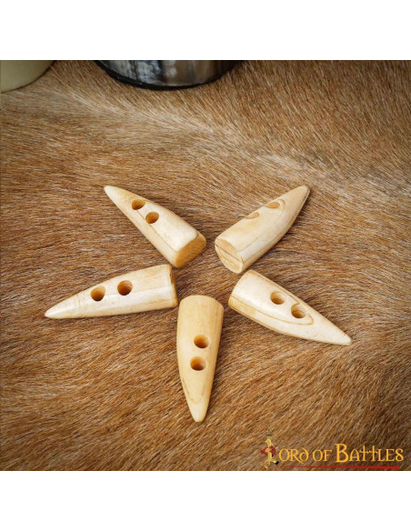 Confezione da 5 chiusure in autentico...