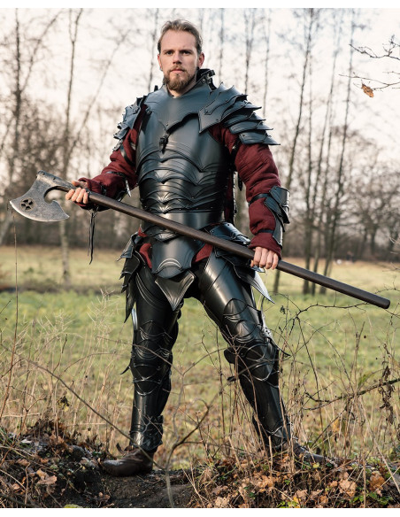 Pettorale medievale in acciaio...