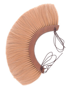 Pennacchio in legno per elmo romano - Beige