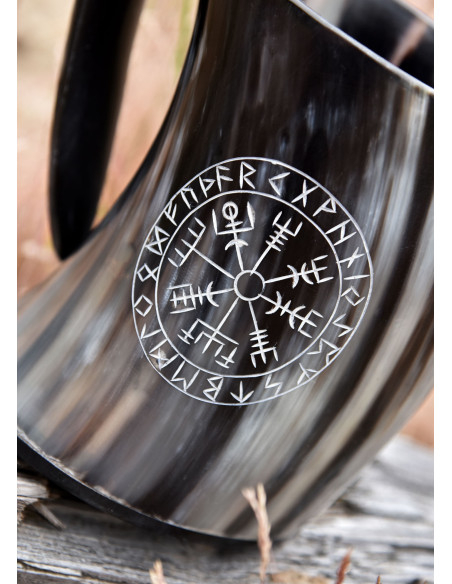 Boccale da birra Viking vegvísir...