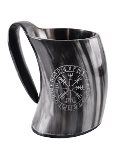 Boccale da birra Viking vegvísir (650-800 ml.)