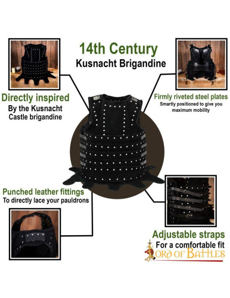 Brigantino medievale modello Kusnacht...