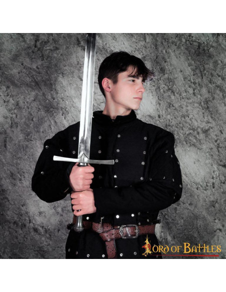 Brigantino nero con piastre...