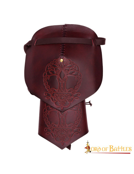 Spallacci vichinghi in pelle modello...