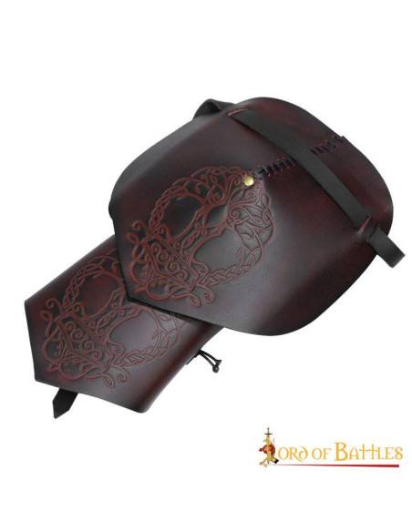 Spallacci vichinghi in pelle modello...