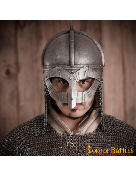 Elmo vichingo modello Gjermundbu, con...