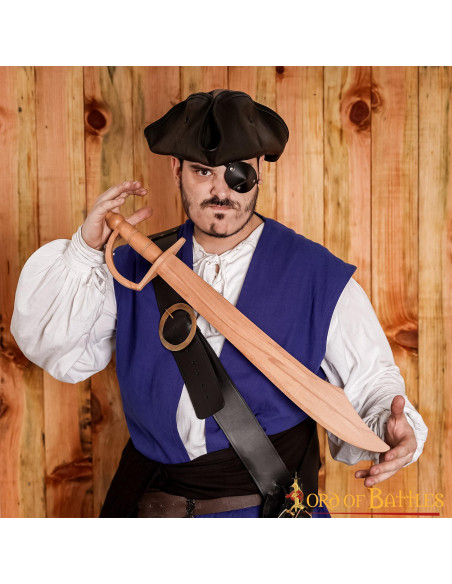 Spada da pirata in legno per allenamento Spada da pirata in legno per allenamento