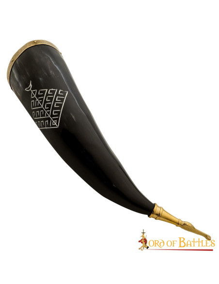 Corno potorio vichingo modello Yggdrasil