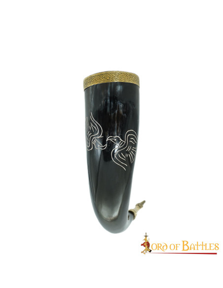 Corno potorio vichingo modello Twin...