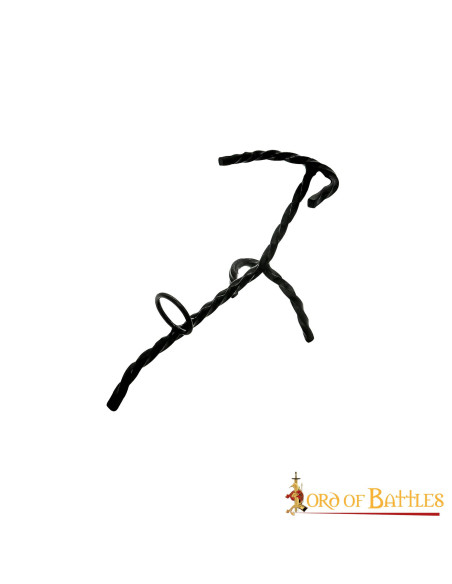 Supporto in ferro battuto per corna...