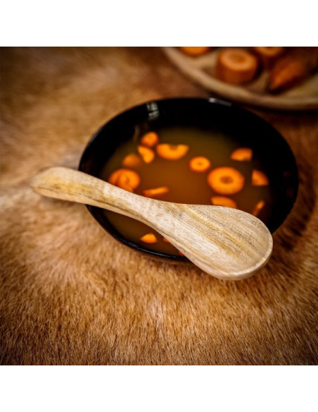 Cucchiaio medievale in legno...