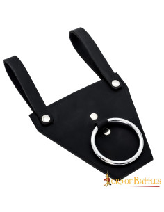 Baldric ad anello nero per asce o pugnali 2