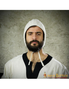 Berretto da armamento medievale imbottito, vari colori 2