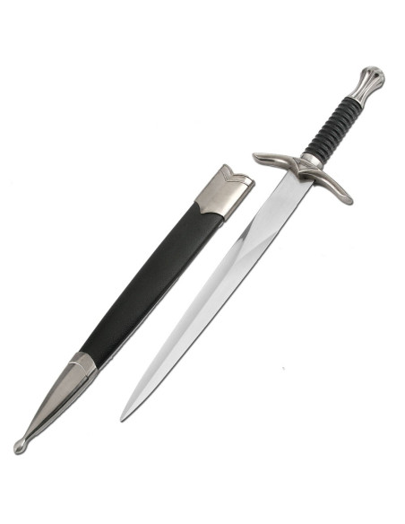 Pugnale medievale con fodero