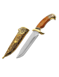 Aquila Pugnale con fodero decorato