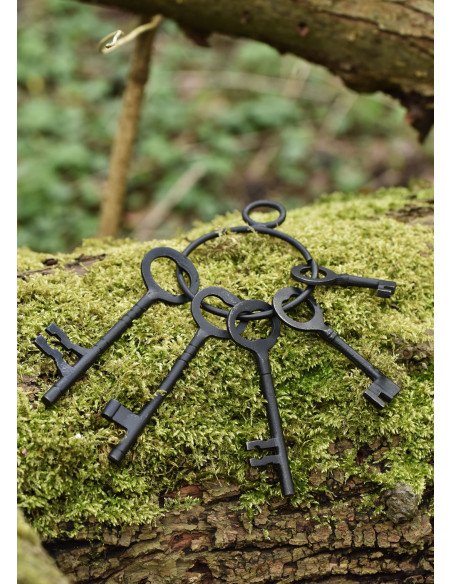 Set di 5 chiavi e portachiavi della...