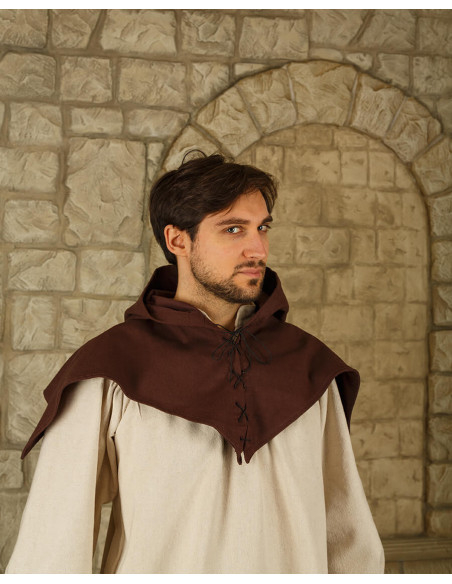 Gugel medievale in cotone modello...