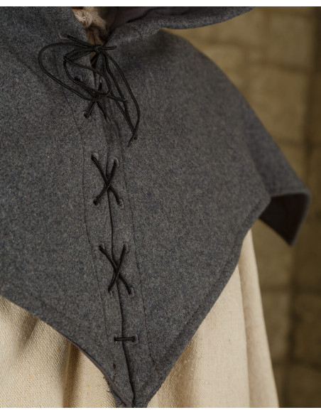 Gugel medievale in lana modello...