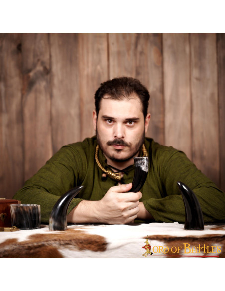 Set di 3 corna di bue vichingo (100 ml.)