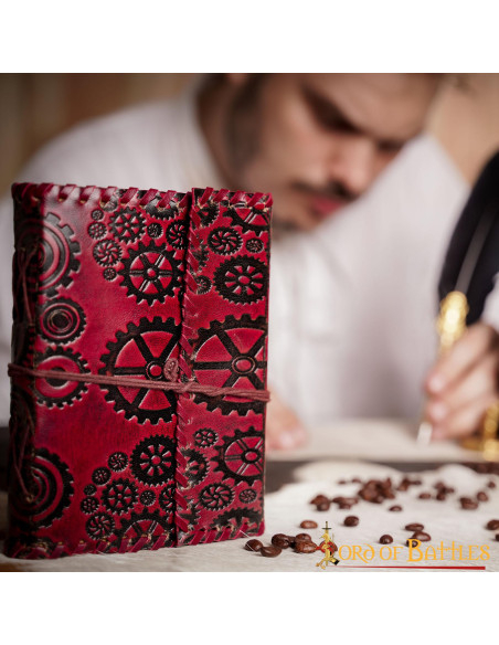 Diario in pelle SteamPunk Notes, 100...