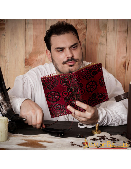 Diario in pelle SteamPunk Notes, 100...