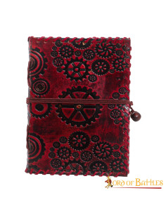 Diario in pelle SteamPunk Notes, 100 pagine