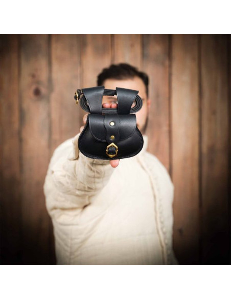 Borsa medievale Tarda Età, con cintura