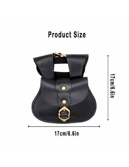 Borsa medievale Tarda Età, con cintura