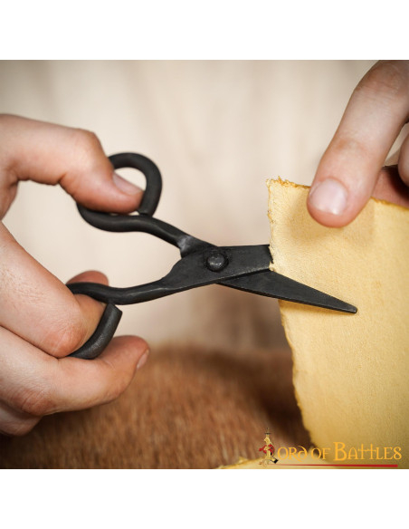 Funzionali forbici medievali in ferro...