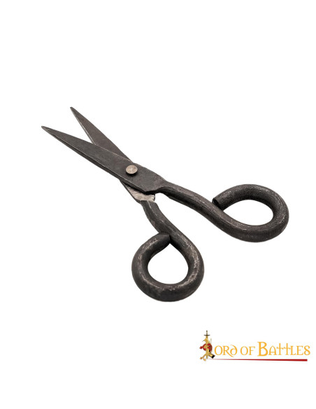 Funzionali forbici medievali in ferro...