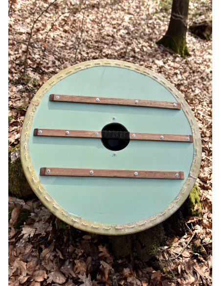 Scudo vichingo Fenrir con finiture in...