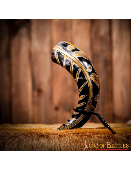 supporto per corna in ferro battuto