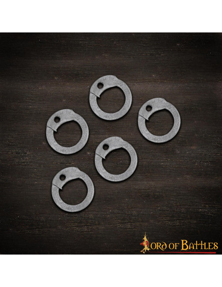 Anelli piani per rivettare cotta di...