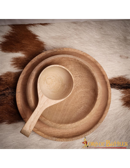 Cucchiaio di legno medievale, fatto a...