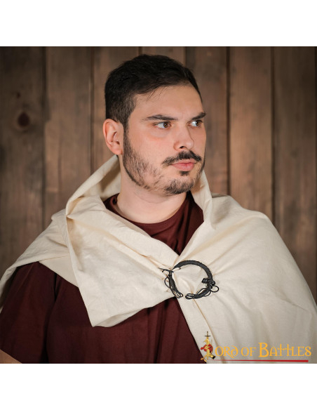 Fibula celtica in ferro battuto con nodi