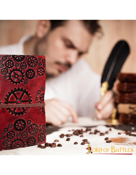 Diario in pelle SteamPunk