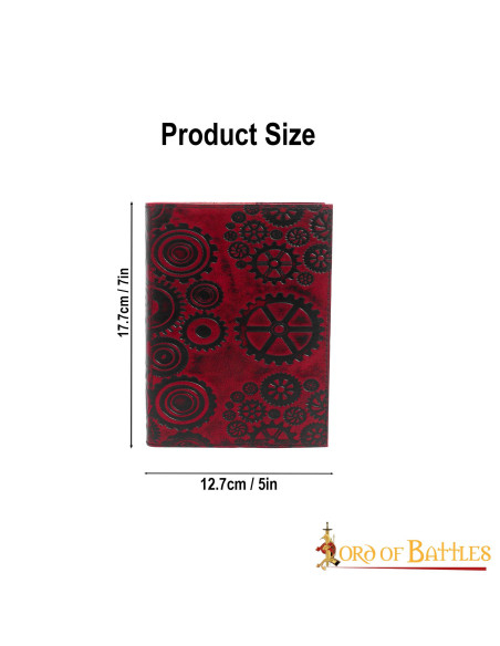 Diario in pelle SteamPunk