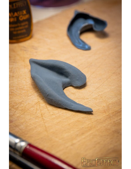 Orecchie da elfo oscuro appuntite,...