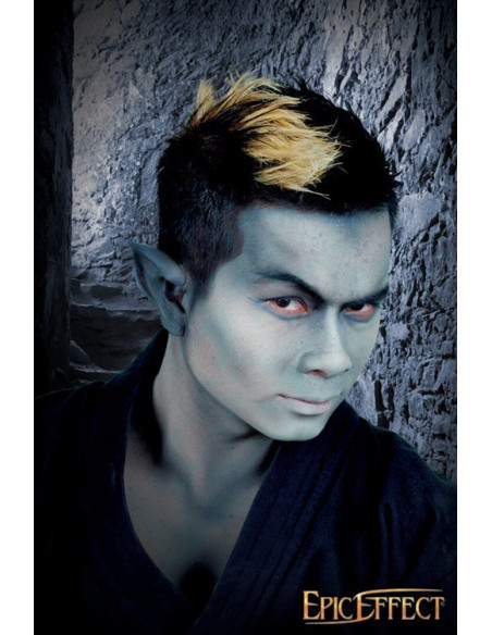 Orecchie da elfo oscuro appuntite,...