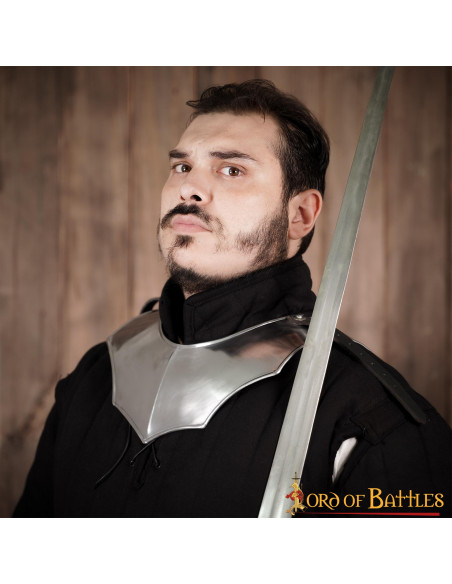 Gorgiera medievale semplice, finitura...