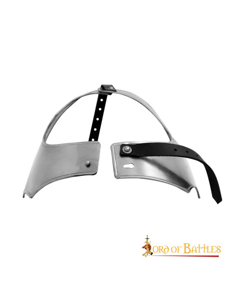 Gorgiera medievale semplice, finitura...