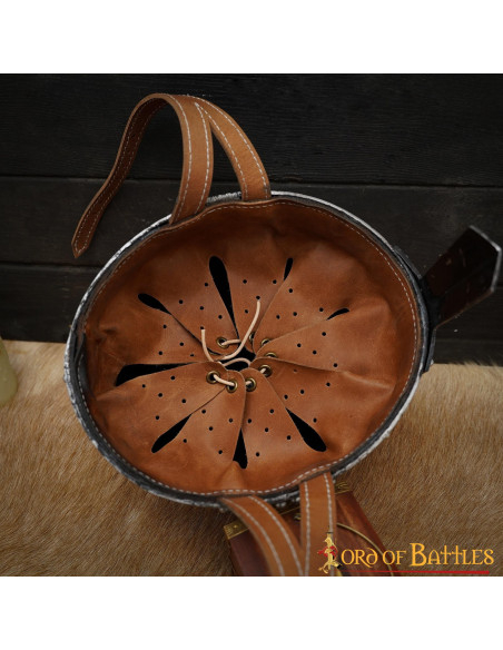 Elmo vichingo con naso Spanghelm, con...