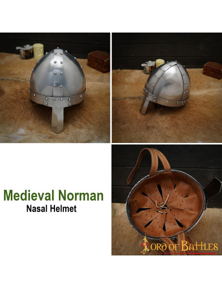 Elmo vichingo con naso Spanghelm, con...