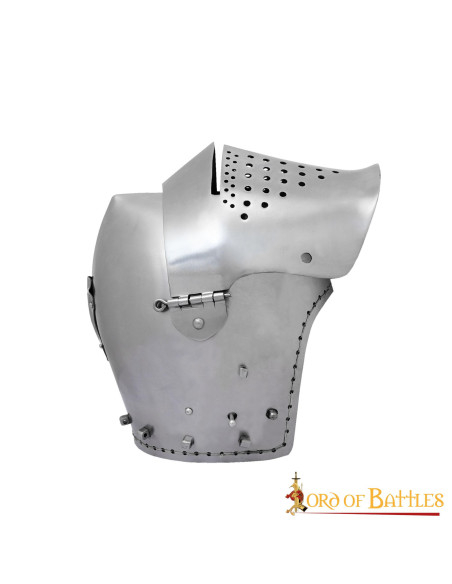 Bacinella Medievale con Visiera, Età...